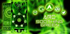 Arc Soothing Green theme banner