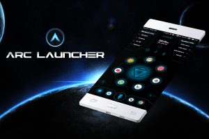 Promotion items made for Arc Launcher available on playstore.