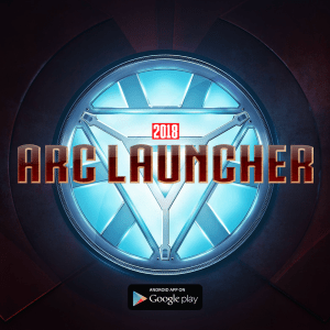 Arc Launcher promotional banner.