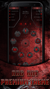 Arc Ant (Super Hero) theme Screenshot